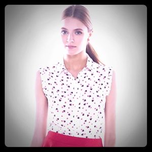 🦋 LC Lauren Conrad Disney Minnie tank blouse